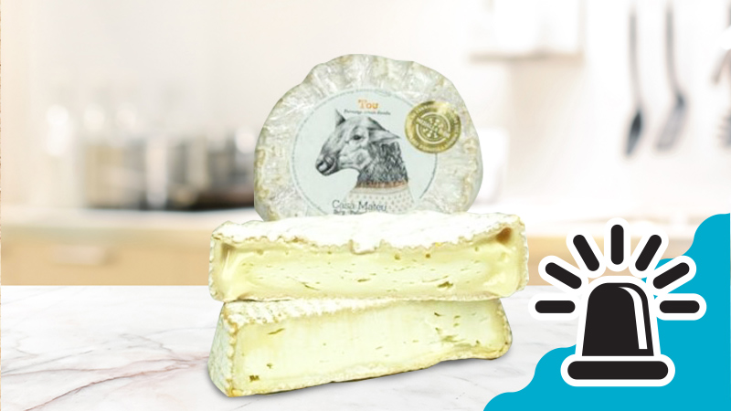 Alerta por salmonella en un queso de leche cruda de oveja